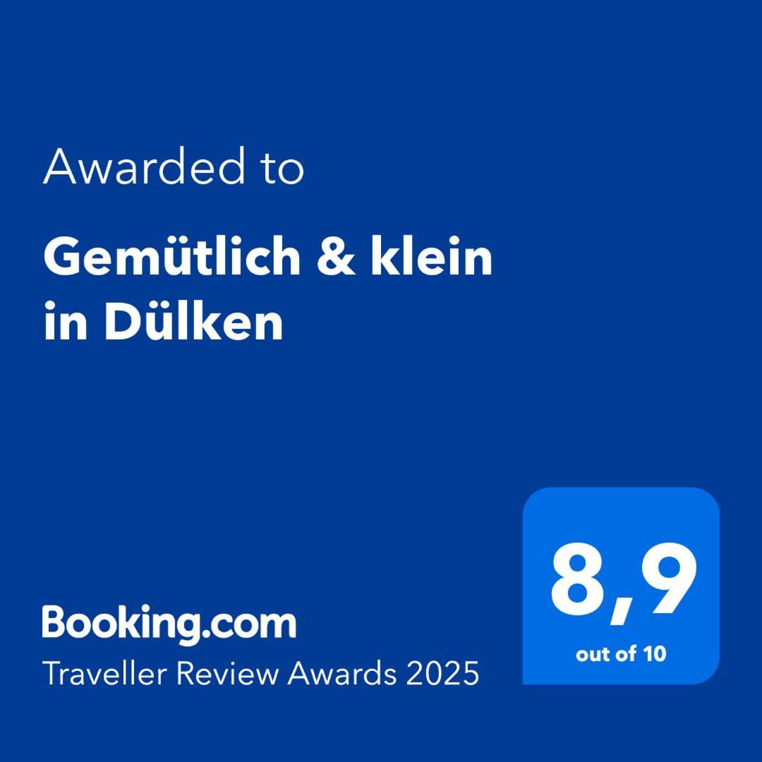 Gemuetlich & Klein In Duelken Apartamento Viersen Exterior foto